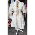 Ivory Bloom Floral Dress