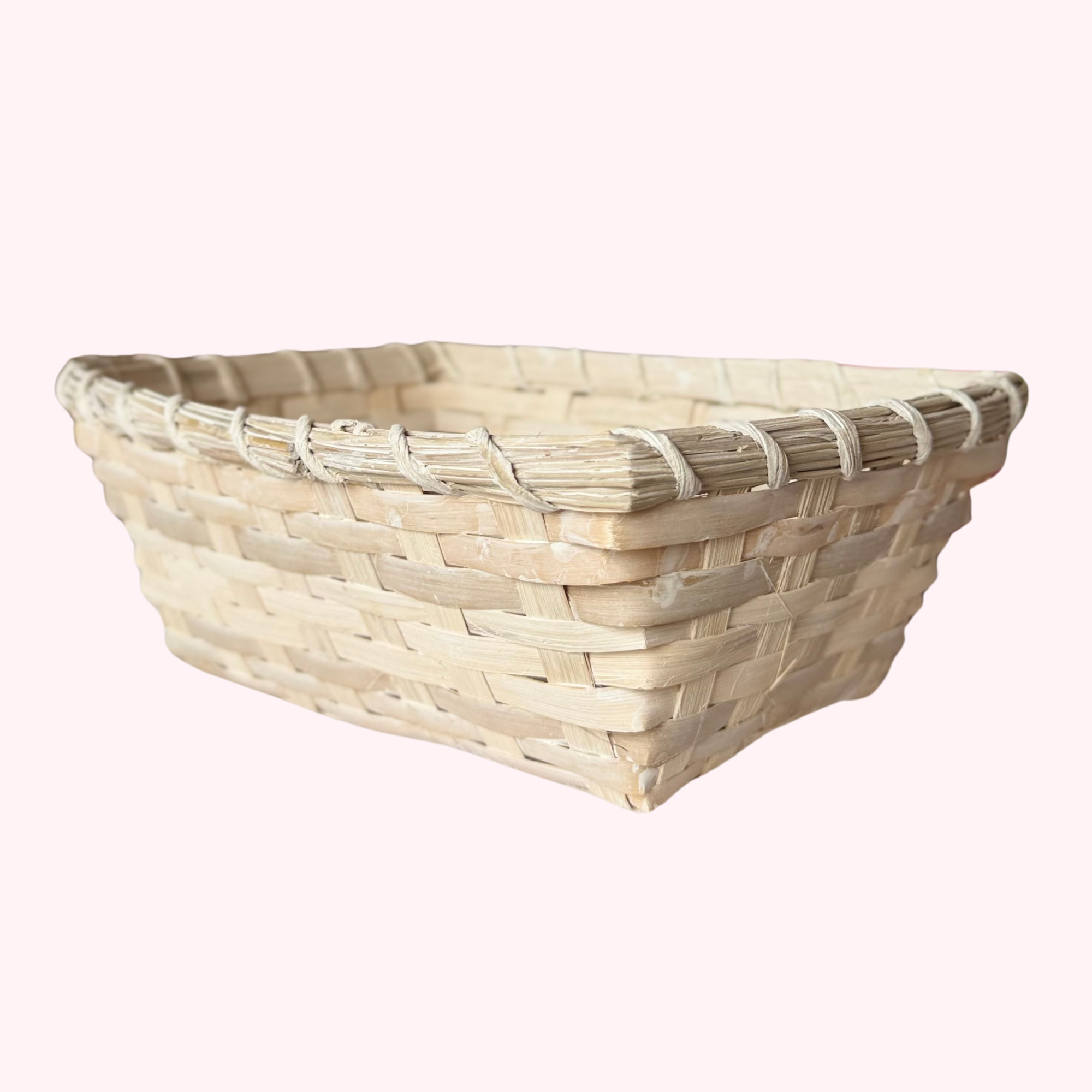 Woven Rectangular Basket