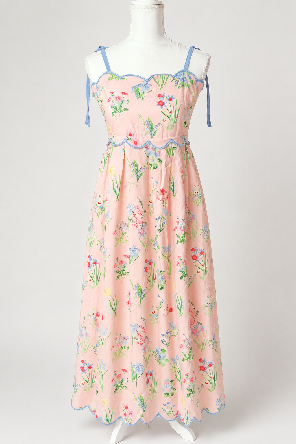 Blushing Garden Maxi Dress