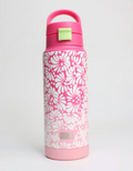 Bottle Pink Bordado White 24oz