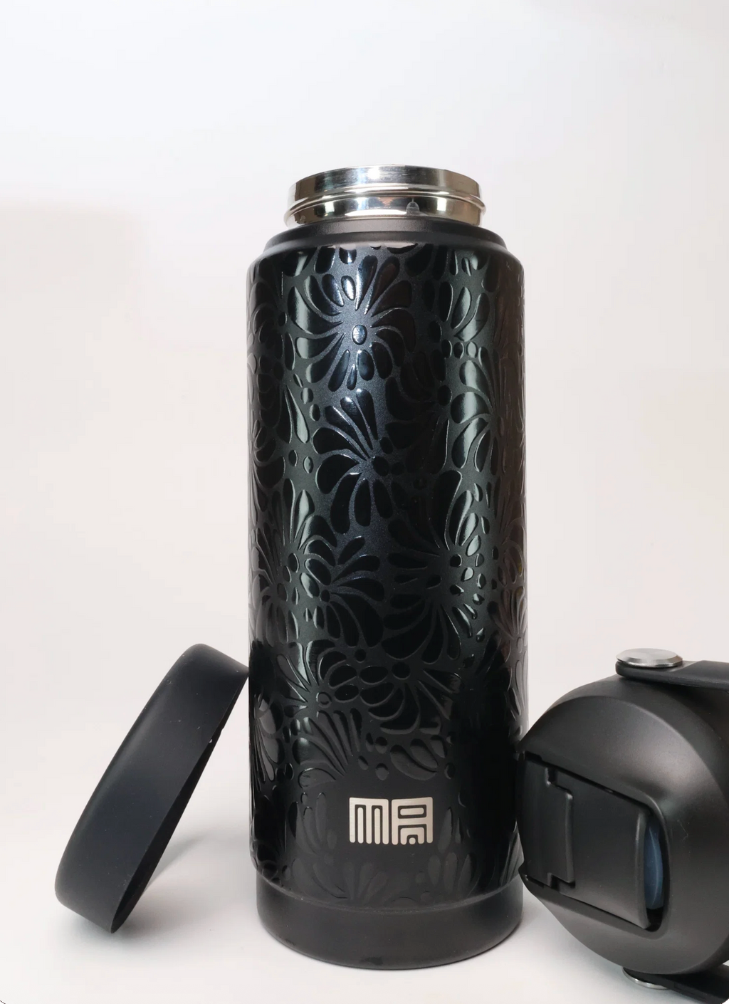 Black Bordado 24oz