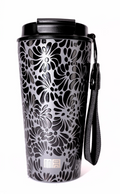 Grey Talavera Black 16oz