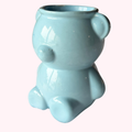 Blue Bear Vase